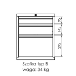 Stół dwumodułowy CSW 12 Q2B